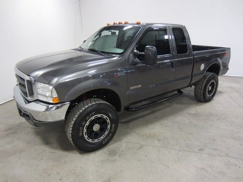 04 ford f-350 lariat 4x4 ext cab short bed auto turbo diesel co/wy owned 80+ pix