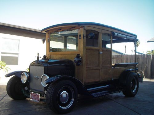 1921 ford delivery wagon