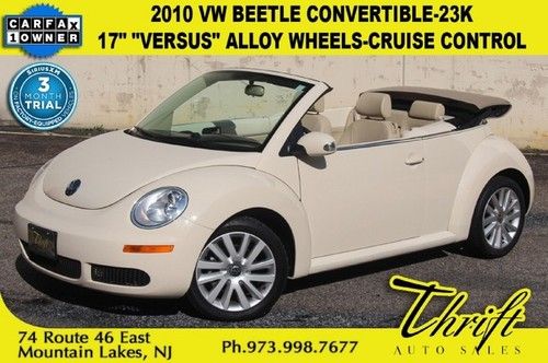 10 vw beetle convertible-23k-17 versus alloy wheels-cruise control