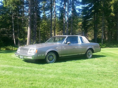 1983 buick regal limited coupe - low miles -  very clean