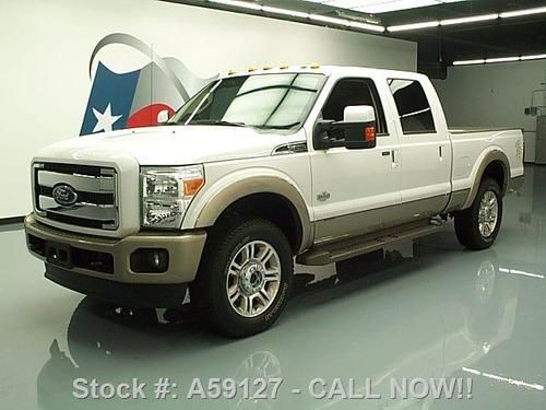 2013 ford f250 king ranch crew 4x4 diesel navigation 2k texas direct auto
