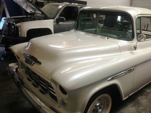 1955 chevy chevrolet 3100 with big back window