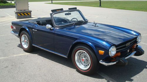 1974 triumph tr6 with overdrive