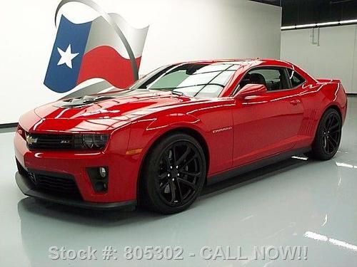2013 chevy camaro zl1 supercharged 6spd hud rear cam 3k texas direct auto