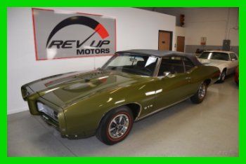 1969 pontiac gto convertible free shipping low mile frame off restored call now