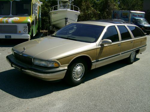 96 woody station wagon 123k mi tow posi leather 3 seats no rust vgc no reserve