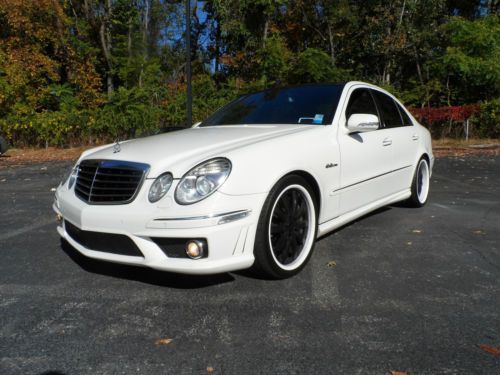 2008 mercedes benz e63 amg..serviced..low miles..vossen wheels..507 horsepower!!