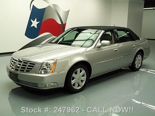 2006 cadillac dts luxury 6-passenger leather only 57k texas direct auto