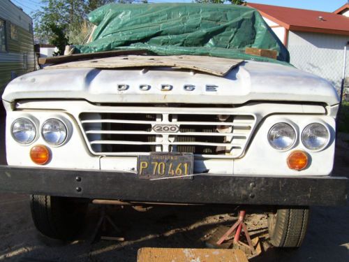 1964/65 unique power wagon w200 crewcab 8ft bed dodge  (apple valley) california