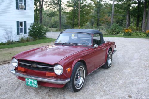 1973 triumph tr6 2-door convertible roadster