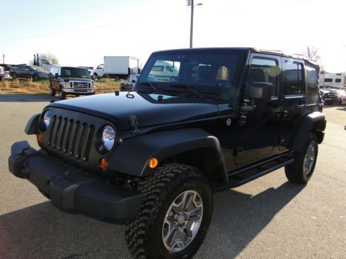 2013 jeep wrangler rubicon 4wd rebuilt salvage title, rebuidable repaired damage