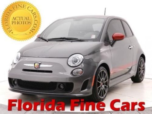Abarth manual 1.4l cd turbocharged front wheel drive power steering abs a/c fiat