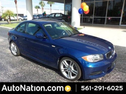 2010 bmw 135i coupe sport package sat radio sunroof auto florida 1 owner