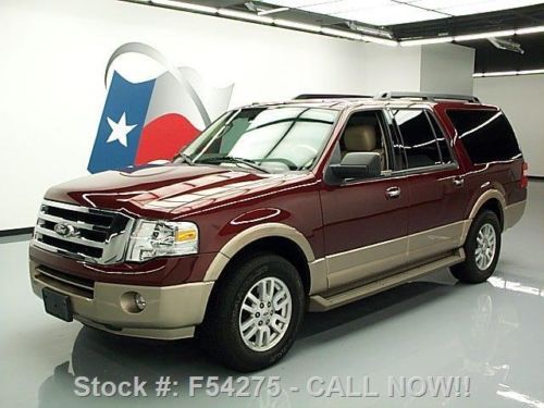 2012 ford expedition el leather nav rear cam dvd 29k mi texas direct auto