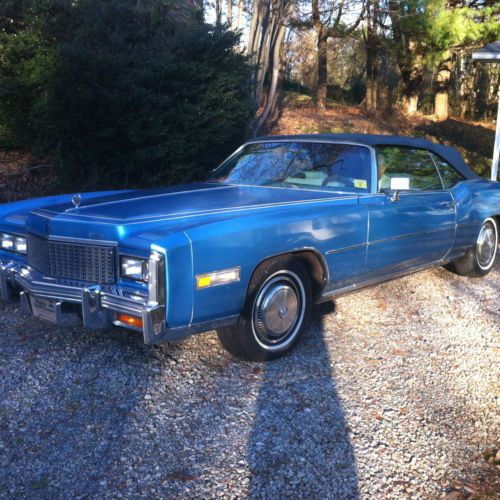 1976 cadillac eldorado convertible