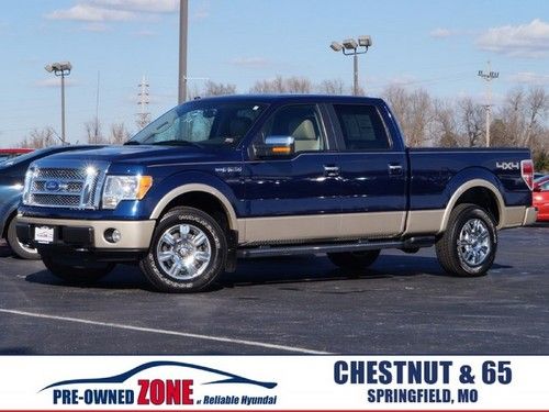 Blue,lariat,4x4,leather,backupcamera,cd,cruise,carfax 1owner no accidents