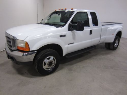 99 ford f-350 xlt turbo diesel 7.3l v8  4x4 ext short auto drw 2 co owners 80pix