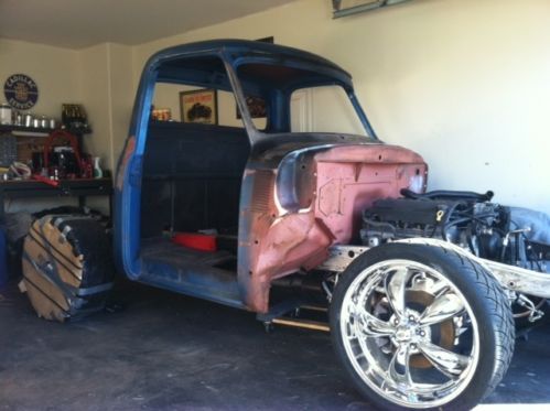 1955 ford f100 hotrod project