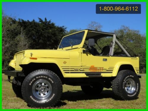 1989 jeep wrangler yj 4x4 islander super rare no reserve big tires 4wd must see