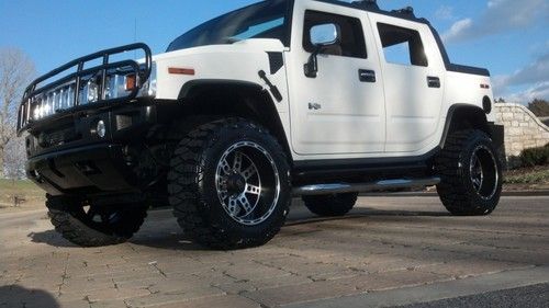 Lift lifted hummer h2 sut truck crew new rims tires navigation $5k extra reserve