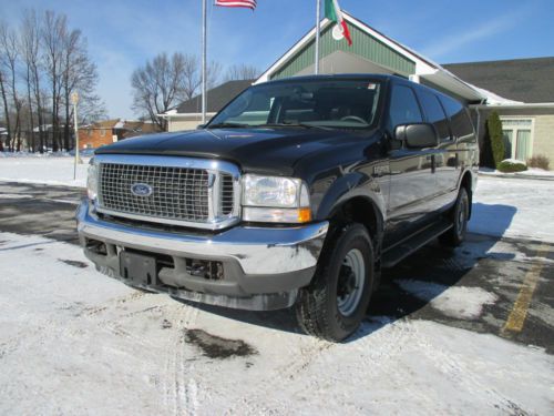 2004 ford excursion xlt 1 owner power stroke diesel 4x4 rare options very clean