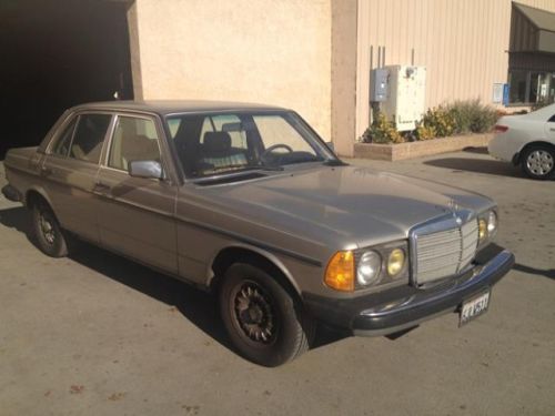 Mercedes-benz 300d turbo diesel 1985