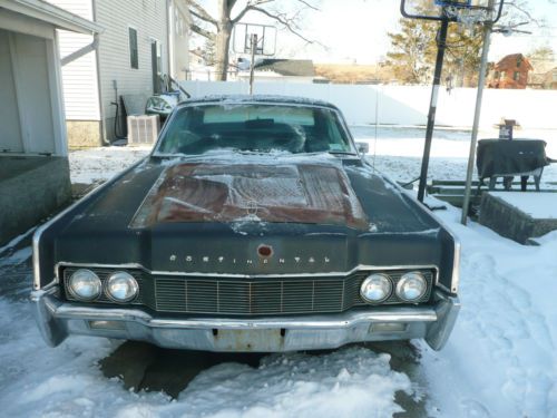 1967 continental gray 2dr. 2nd owner since 1968