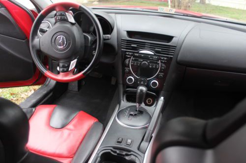 Purchase Used 2005 Mazda Rx8 Red Black Custom Interior