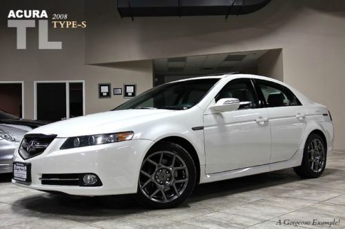 2008 acura tl type-s navigation heated seats sunroof gps loaded two owner wow$$$