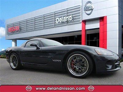 06 dodge viper srt-10 coupe 650hp stroker 522 cu 6k miles clean carfax*we trade*