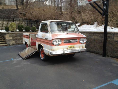 1962 chevrolet corvair 95 rampside barn find truck patina very rare