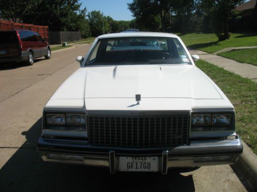 1980 buick regal sport coupe 2-door 3.8l