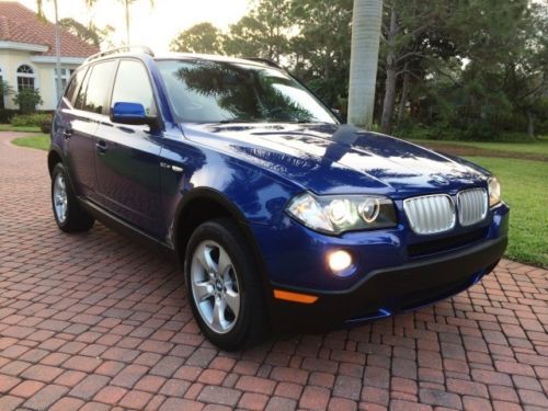 2008 bmw x3 3.0si awd suv very low miles great colors immaculate
