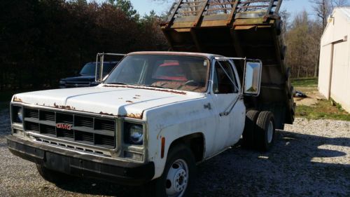 Purchase used 1979 GMC Sierra 35 flatbed dump truck - gas ... Purchase used 1979 GMC Sierra 35 flatbed dump truck - gas ...