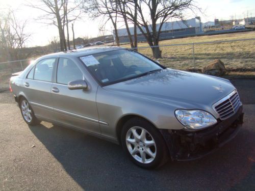 Mercedes s430 salvage rebuildable repairable wrecked project damaged fixer