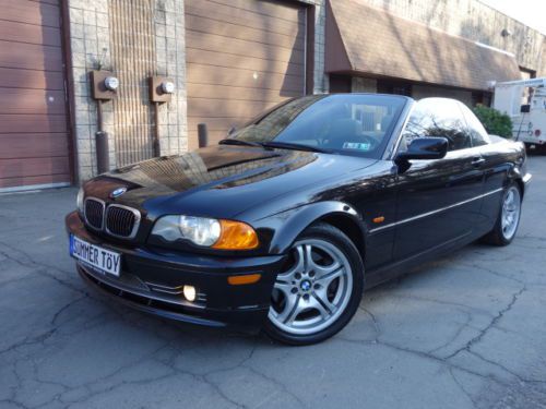 Bmw 330ci convertible 5-speed manual xenon sport heated leather  no reserve