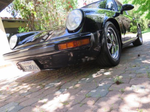 1976 porsche 911s coupe carrera w/3.2 socal car factory black