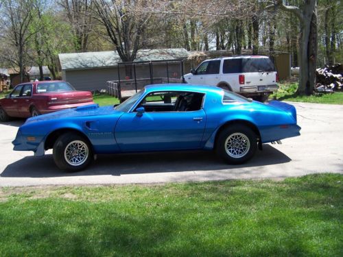 1978 w72/ws6 pontiac trans am 26,400 miles 4 speed manual