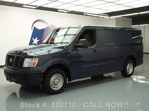 2013 nissan nv 1500 s cargo van v6 one owner 22k miles texas direct auto