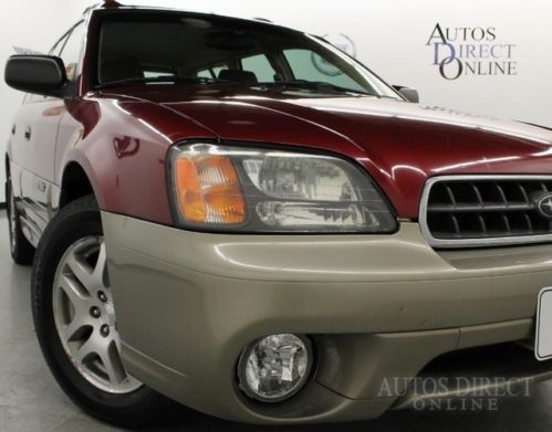 We finance 04 legacy wagon outback awd 1owner heated cloth seats cd audio alloys