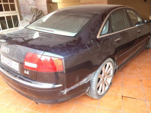 2004 audi a8 quattro l sedan 4-door 4.2l (damaged)