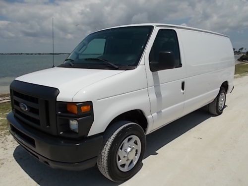 10 ford e-150 cargo - one owner florida van - above avg auto check -no accidents
