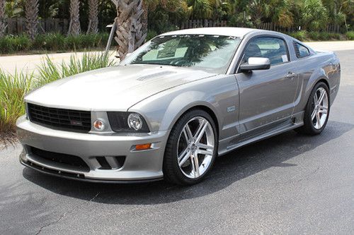 2008 ford mustang saleen 25th anniversary "390 miles"