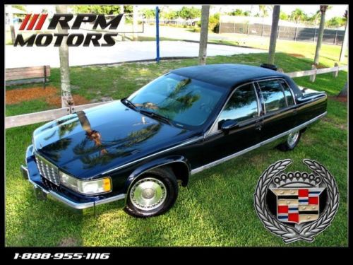 Rare cadillac fleetwood brougham color/package combo v4p option clean carfax