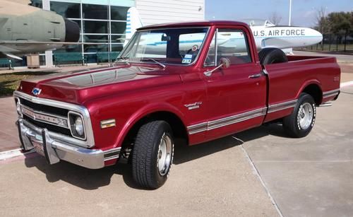 1969 chevrolet c-10 pick up/ video/ protecto plate / custom