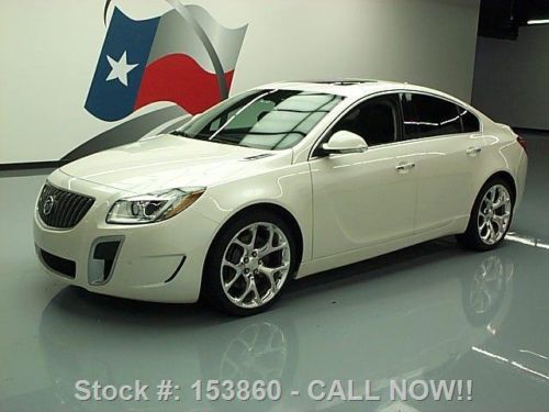 2012 buick regal gs 6-spd sunroof leather nav 20&#039;s 17k texas direct auto