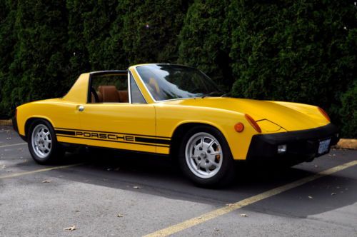 1975 porsche 914 2.0 fuel injection targa fresh and beautiful a must see