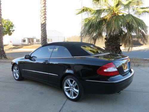 2009 mercedes clk350 clk 350 convertible damaged wrecked rebuildable salvage 09