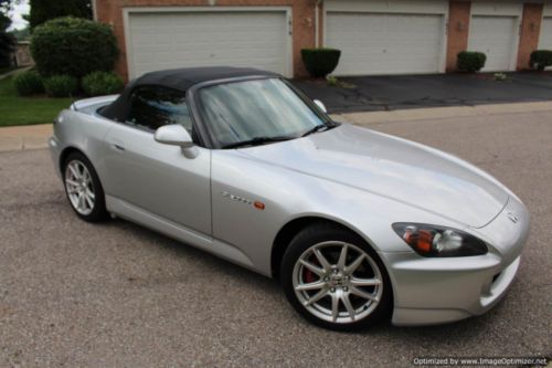 2006 silverstone honda s2000 convertible in excellent condition accident free