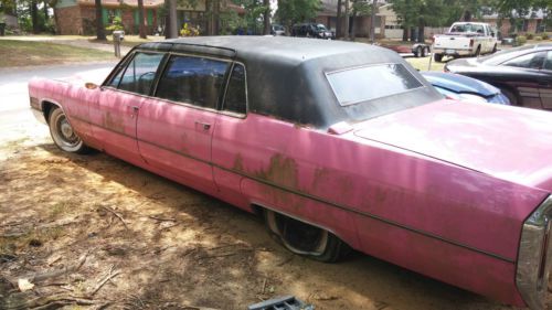 1966 cadillac fleetwood seventy five 75 limo clean title for parts or restore